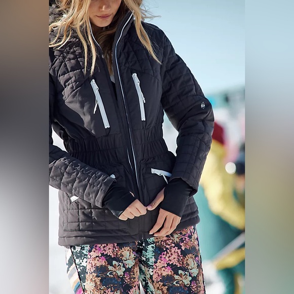 NWT Rare Free People All Prepped Parka Ski Jacket White - Picture 9 of 9